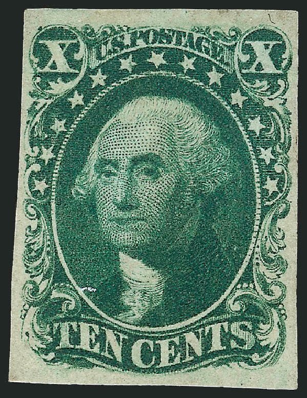 Price of US Stamps Scott Cat. #14: 1855 10c Washington. Robert Siegel Auction Galleries, Mar 2013, Sale 1040, Lot 1204