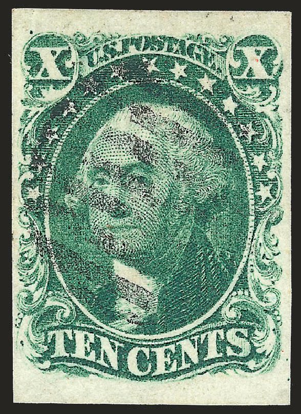 Prices of US Stamps Scott # 14 - 1855 10c Washington. Robert Siegel Auction Galleries, Apr 2010, Sale 984, Lot 104