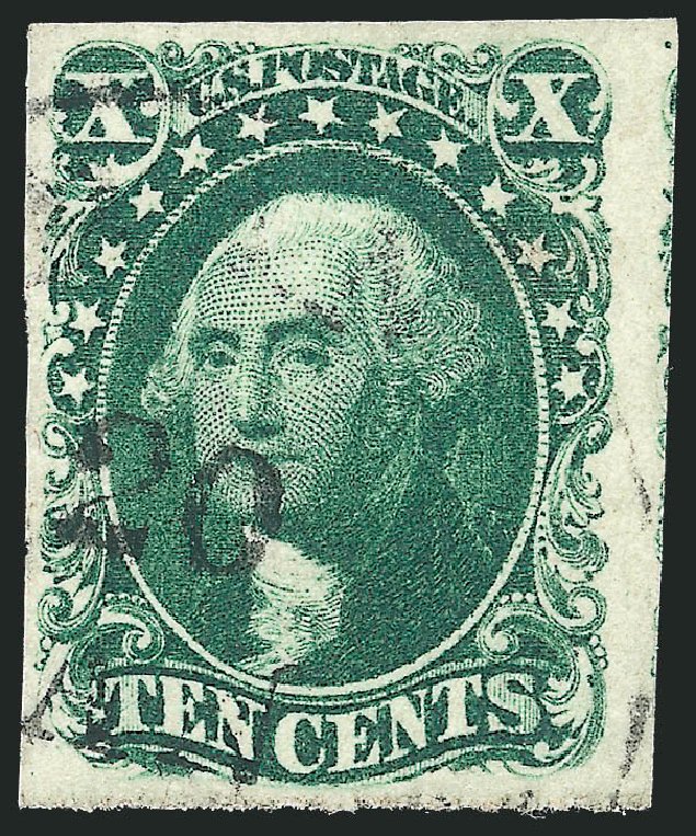 US Stamp Price Scott #14 - 1855 10c Washington. Robert Siegel Auction Galleries, Sep 2010, Sale 993, Lot 244