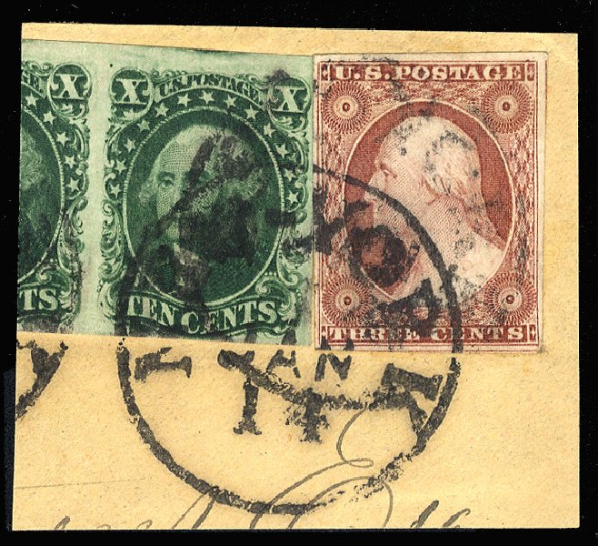 Value of US Stamps Scott Catalogue 14 - 10c 1855 Washington. Cherrystone Auctions, Apr 2014, Sale 201404, Lot 15