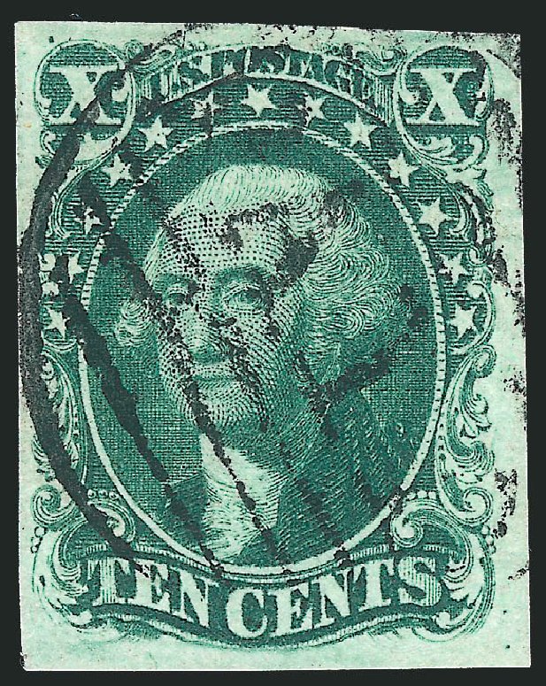 US Stamps Price Scott 14: 10c 1855 Washington. Robert Siegel Auction Galleries, Sep 2010, Sale 993, Lot 245