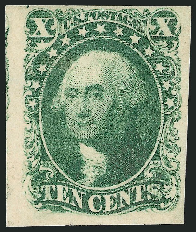 Costs of US Stamps Scott Cat. 14 - 1855 10c Washington. Robert Siegel Auction Galleries, Oct 2008, Sale 963, Lot 223