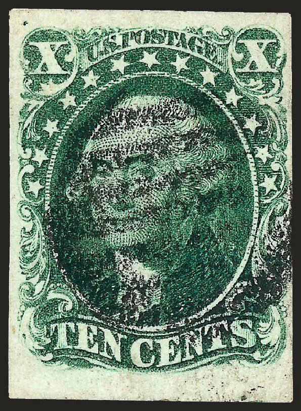 Value of US Stamps Scott # 14: 1855 10c Washington. Robert Siegel Auction Galleries, Oct 2008, Sale 963, Lot 233