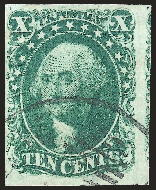 Values of US Stamps Scott Catalogue #14: 10c 1855 Washington. Robert Siegel Auction Galleries, Apr 2010, Sale 984, Lot 103