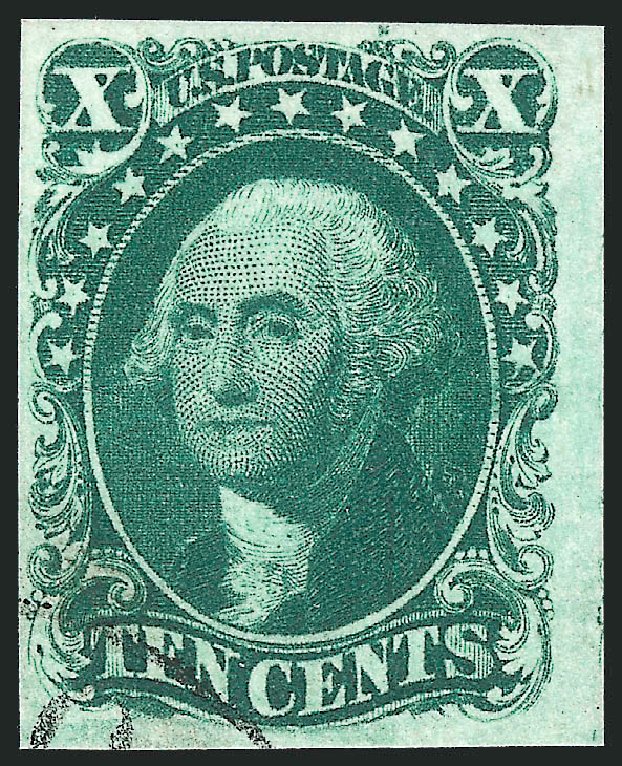 Cost of US Stamps Scott Catalogue 14 - 10c 1855 Washington. Robert Siegel Auction Galleries, Sep 2010, Sale 993, Lot 243