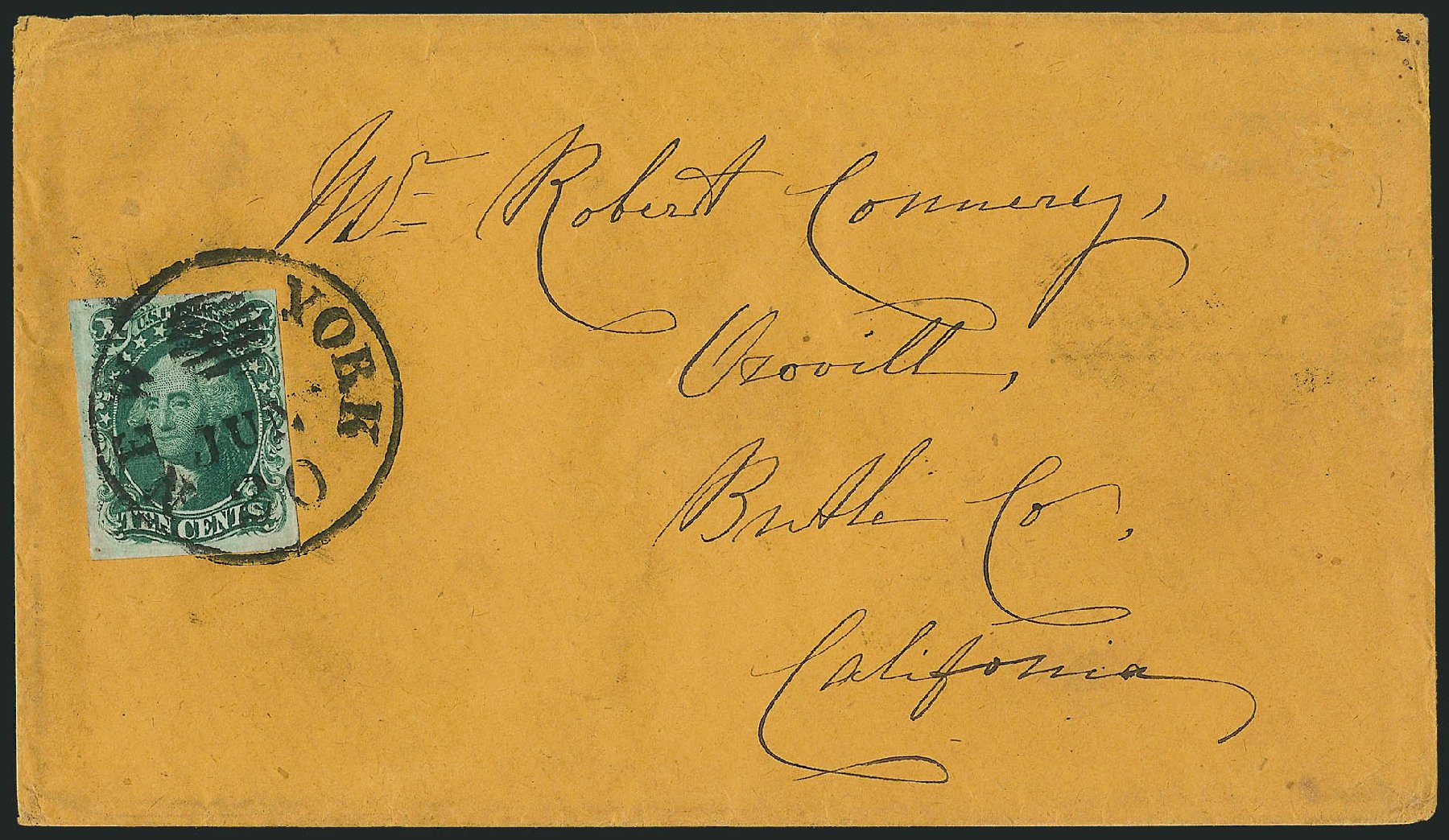 Prices of US Stamp Scott Catalogue 14: 10c 1855 Washington. Robert Siegel Auction Galleries, Dec 2010, Sale 1002, Lot 3726