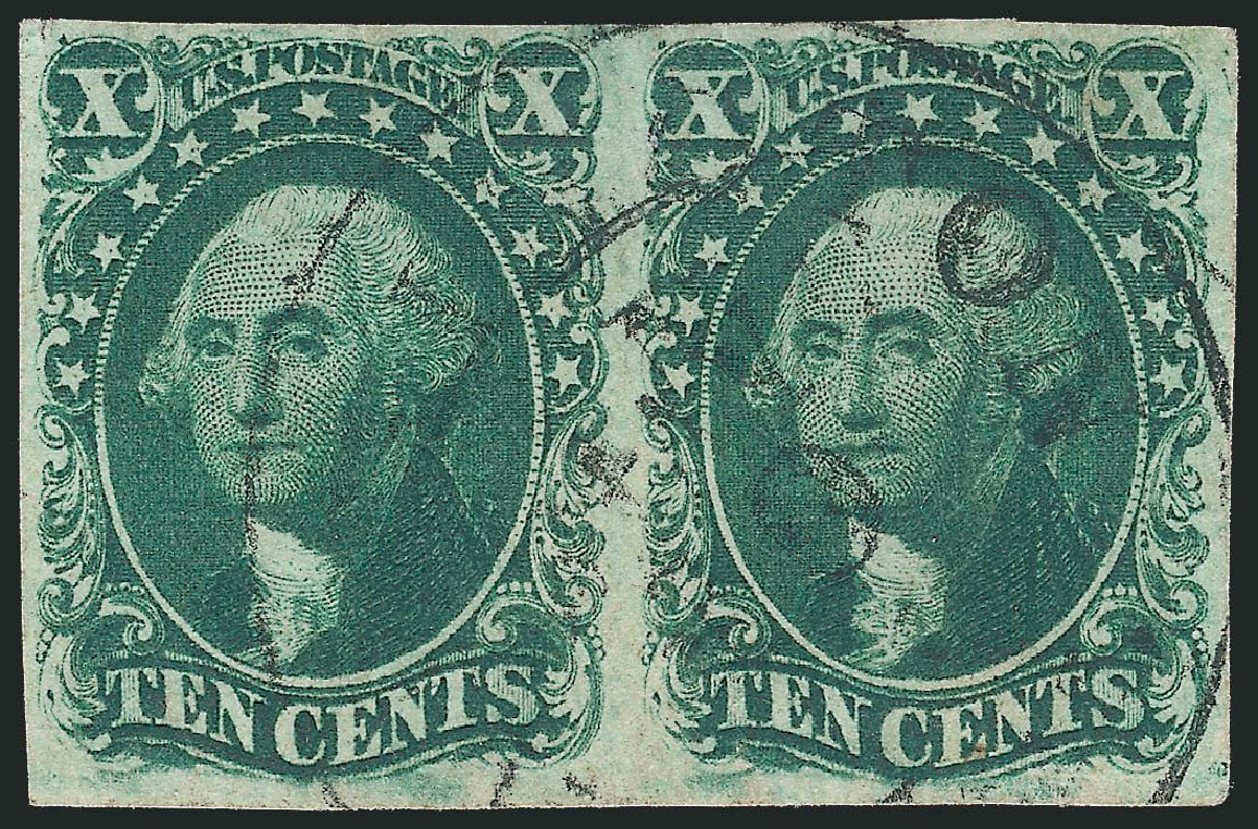 Price of US Stamps Scott Catalogue 14 - 1855 10c Washington. Robert Siegel Auction Galleries, Mar 2014, Sale 1067, Lot 906