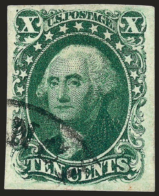Prices of US Stamps Scott Catalogue #14: 10c 1855 Washington. Robert Siegel Auction Galleries, Oct 2008, Sale 963, Lot 226