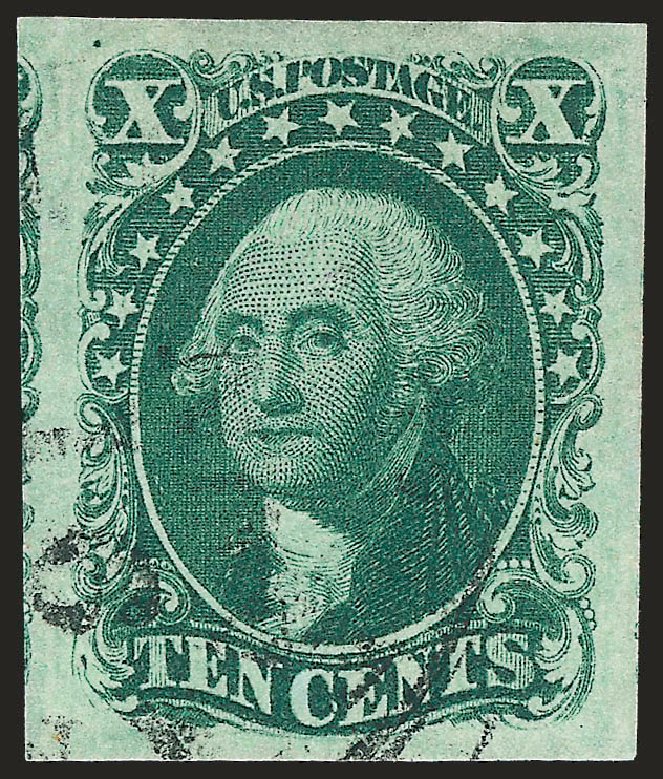 Values of US Stamps Scott # 14 - 1855 10c Washington. Robert Siegel Auction Galleries, Sep 2009, Sale 976, Lot 1166