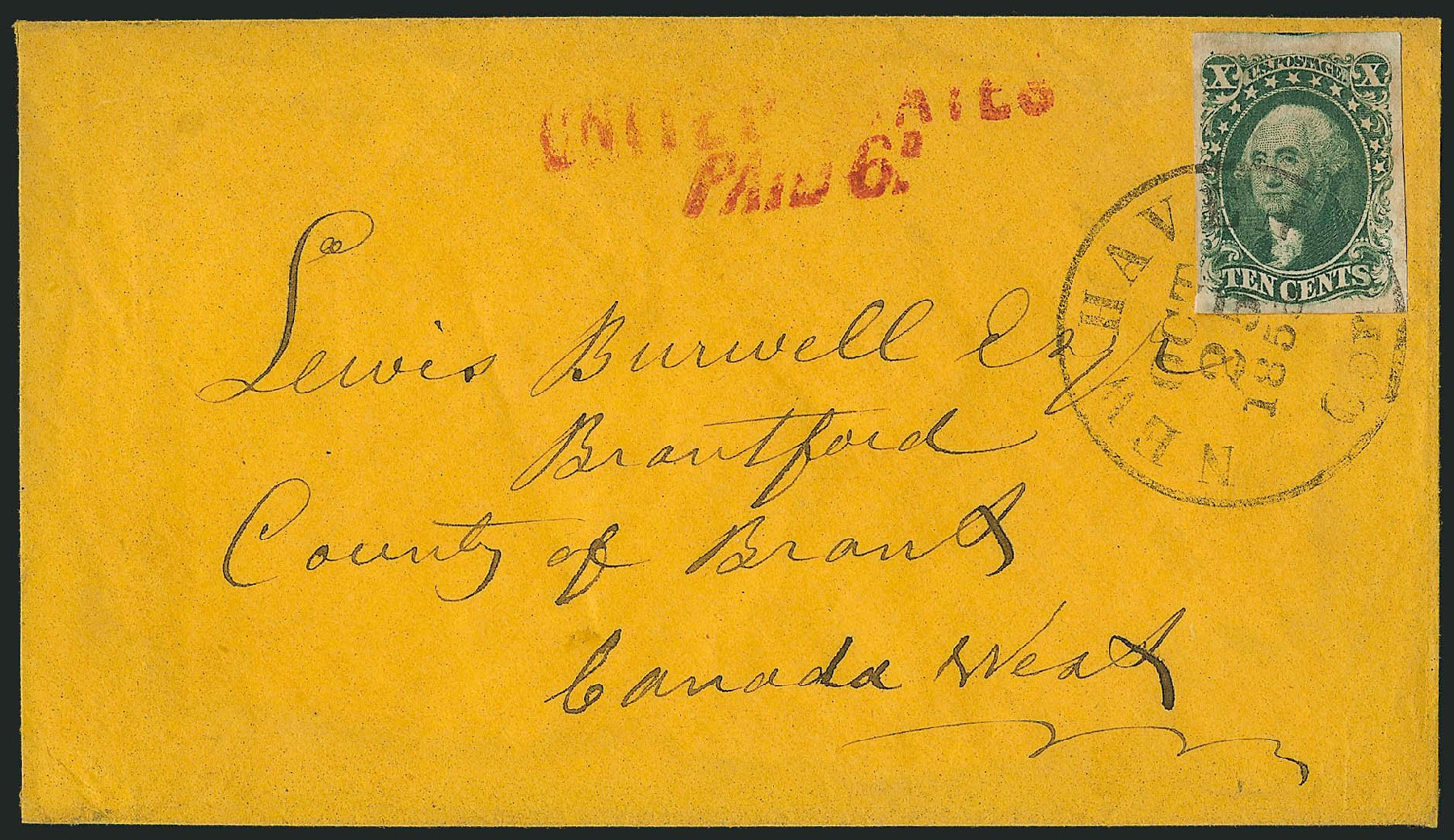 Prices of US Stamps Scott Cat. # 14 - 1855 10c Washington. Robert Siegel Auction Galleries, Sep 2010, Sale 993, Lot 286