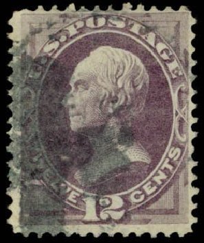 Values of US Stamp Scott Cat. # 140 - 1870 12c Clay Grill. Daniel Kelleher Auctions, Apr 2013, Sale 636, Lot 161