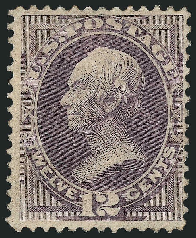 US Stamps Value Scott Catalogue #140 - 1870 12c Clay Grill. Robert Siegel Auction Galleries, Oct 2011, Sale 1014, Lot 1371