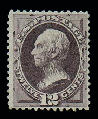 US Stamp Price Scott Catalog # 140 - 1870 12c Clay Grill. Matthew Bennett International, Dec 2007, Sale 325, Lot 1634