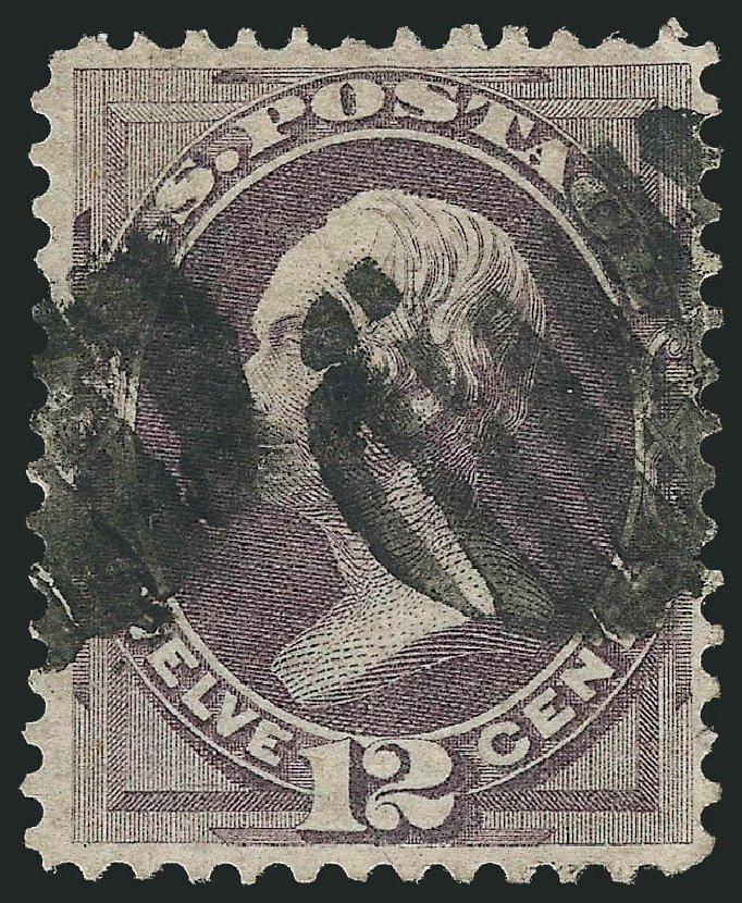 US Stamp Prices Scott Catalogue #140 - 12c 1870 Clay Grill. Robert Siegel Auction Galleries, Oct 2011, Sale 1014, Lot 1374