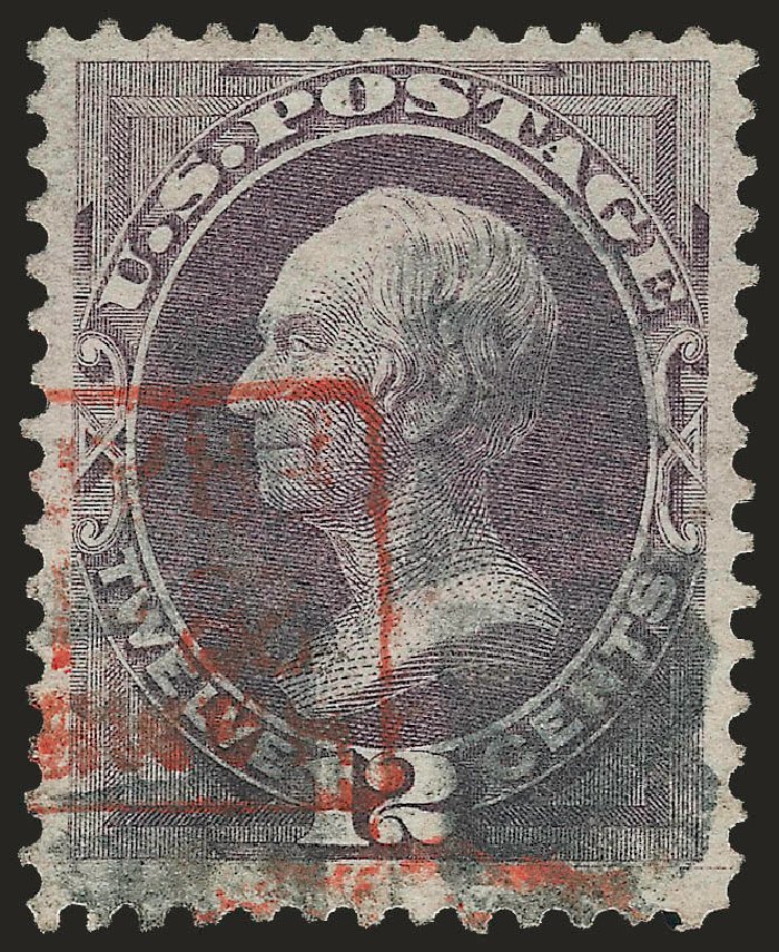 Values of US Stamps Scott Catalog 140: 1870 12c Clay Grill. Robert Siegel Auction Galleries, Sep 2009, Sale 976, Lot 1534