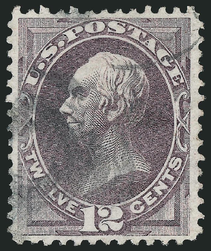 US Stamps Price Scott Catalog 140 - 1870 12c Clay Grill. Robert Siegel Auction Galleries, Sep 2009, Sale 976, Lot 1535