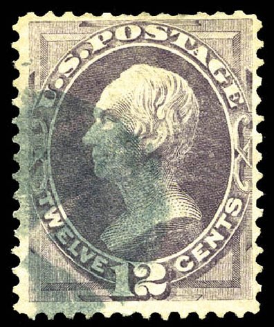 Costs of US Stamps Scott Cat. 140: 12c 1870 Clay Grill. Matthew Bennett International, Mar 2012, Sale 344, Lot 4352