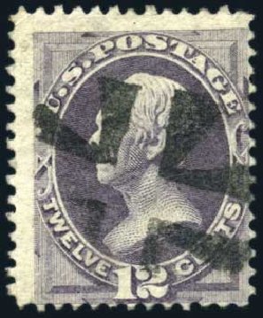 Costs of US Stamps Scott Catalog #140: 1870 12c Clay Grill. Harmer-Schau Auction Galleries, Jul 2010, Sale 86, Lot 393