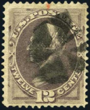 Price of US Stamp Scott Cat. #140: 12c 1870 Clay Grill. Harmer-Schau Auction Galleries, Aug 2012, Sale 94, Lot 1246