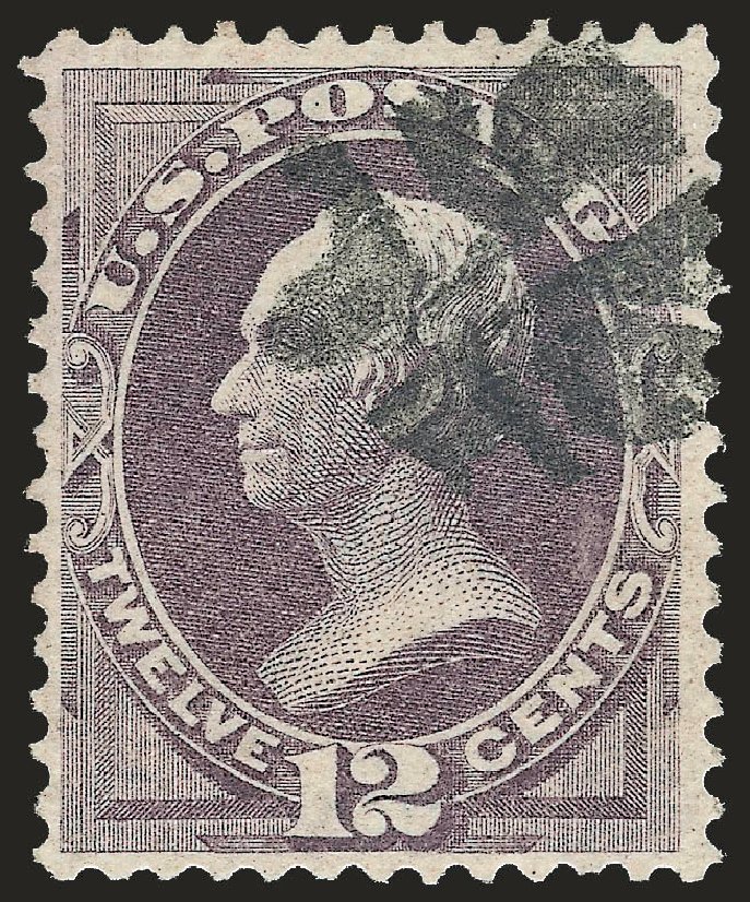 Price of US Stamps Scott Catalog #140 - 1870 12c Clay Grill. Robert Siegel Auction Galleries, Apr 2010, Sale 984, Lot 466