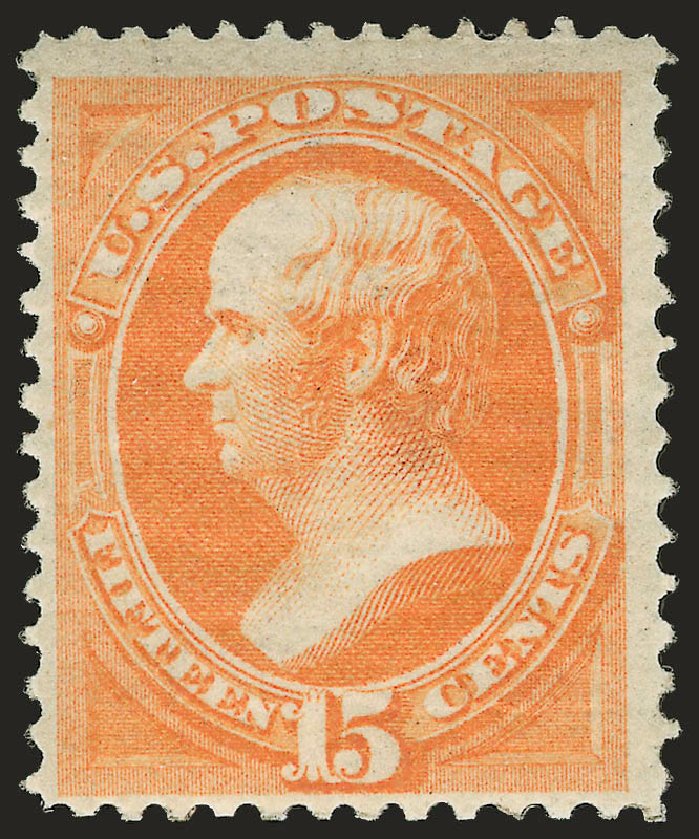 Value of US Stamps Scott Catalogue # 141: 1870 15c Webster Grill. Robert Siegel Auction Galleries, Oct 2008, Sale 963, Lot 738