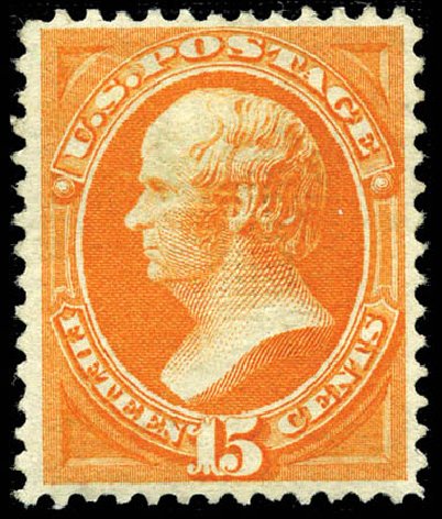 Values of US Stamp Scott Catalogue # 141: 15c 1870 Webster Grill. Matthew Bennett International, Feb 2012, Sale 340, Lot 259