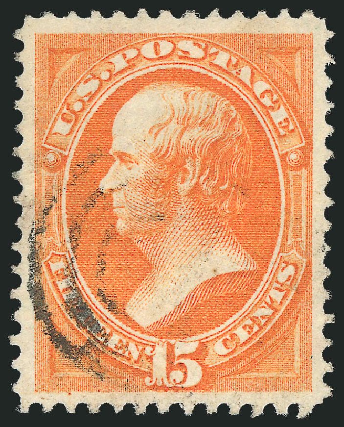 Prices of US Stamps Scott Catalogue 141 - 1870 15c Webster Grill. Robert Siegel Auction Galleries, Sep 2012, Sale 1027, Lot 39