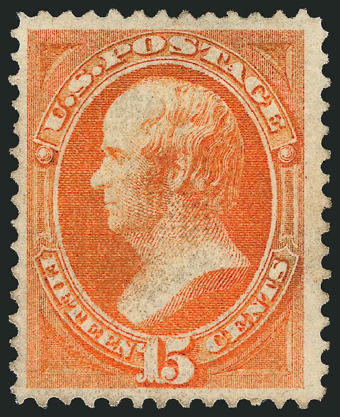 Price of US Stamps Scott Catalog 141 - 15c 1870 Webster Grill. Robert Siegel Auction Galleries, Sep 2008, Sale 962, Lot 2431