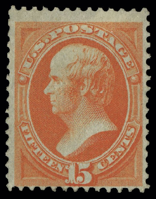 Price of US Stamps Scott Catalog 141 - 15c 1870 Webster Grill. Spink Shreves Galleries, Aug 2013, Sale 144, Lot 171