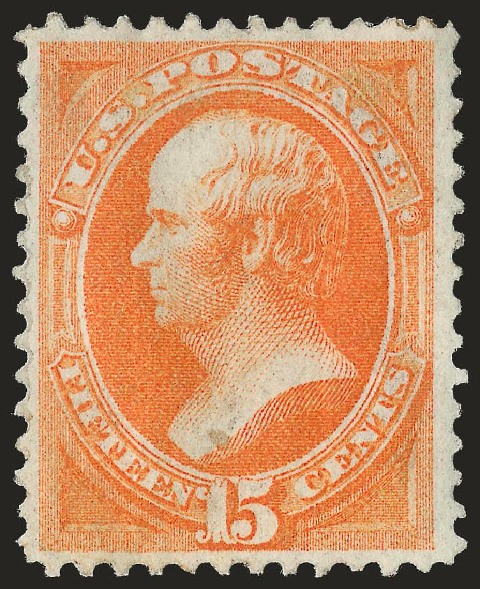 Values of US Stamps Scott Catalogue # 141: 15c 1870 Webster Grill. Robert Siegel Auction Galleries, Apr 2009, Sale 972, Lot 3144
