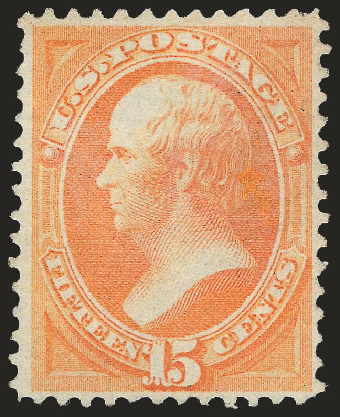 US Stamp Value Scott #141: 1870 15c Webster Grill. Robert Siegel Auction Galleries, Jun 2009, Sale 975, Lot 1394
