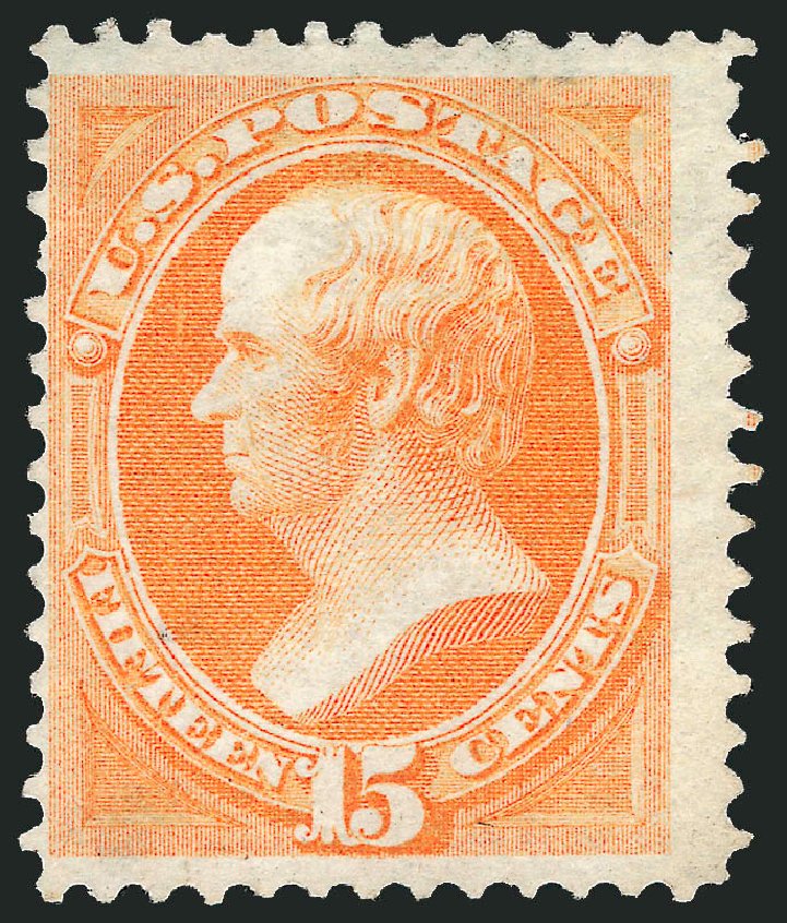 US Stamps Prices Scott Catalogue 141 - 1870 15c Webster Grill. Robert Siegel Auction Galleries, Dec 2009, Sale 982, Lot 5425