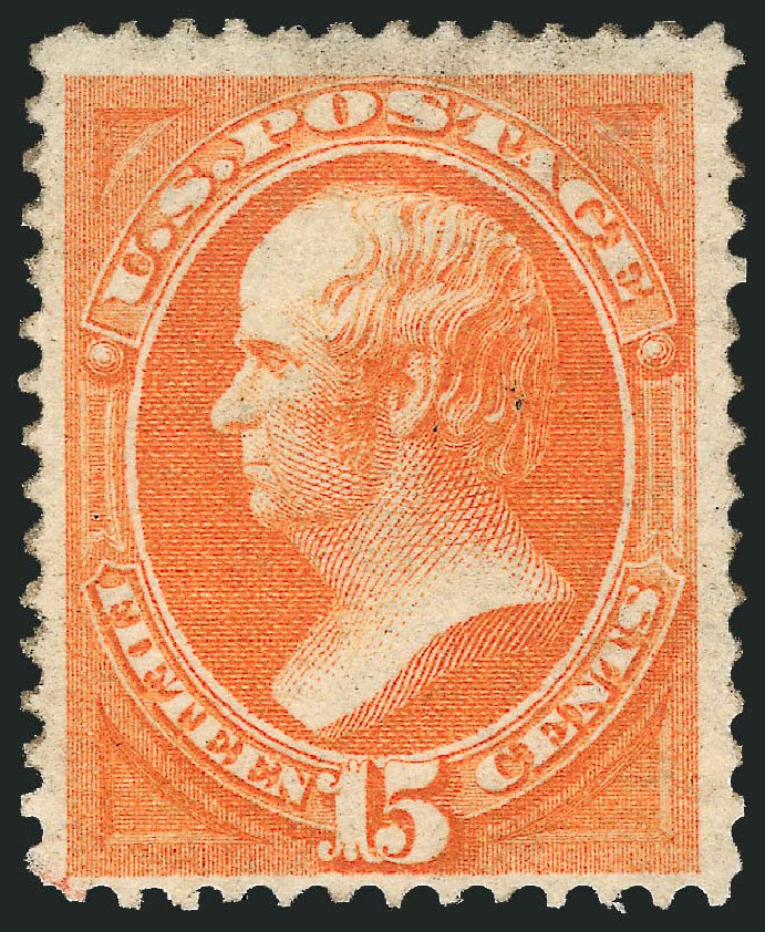 Cost of US Stamps Scott Catalog #141: 1870 15c Webster Grill. Robert Siegel Auction Galleries, Dec 2012, Sale 1037, Lot 1712