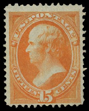 US Stamp Prices Scott Catalogue #141: 1870 15c Webster Grill. Daniel Kelleher Auctions, Jul 2011, Sale 625, Lot 773