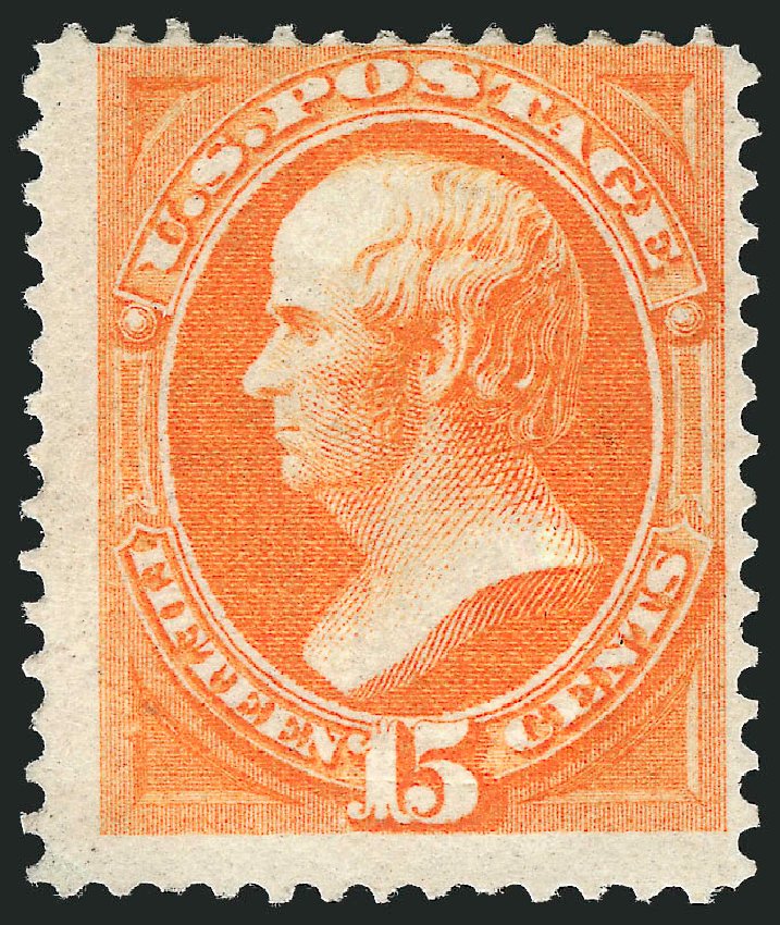 US Stamp Prices Scott Catalog # 141 - 1870 15c Webster Grill. Robert Siegel Auction Galleries, Mar 2011, Sale 1007, Lot 2333