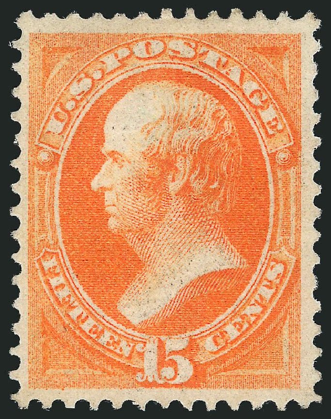 Costs of US Stamps Scott # 141 - 1870 15c Webster Grill. Robert Siegel Auction Galleries, May 2013, Sale 1044, Lot 123