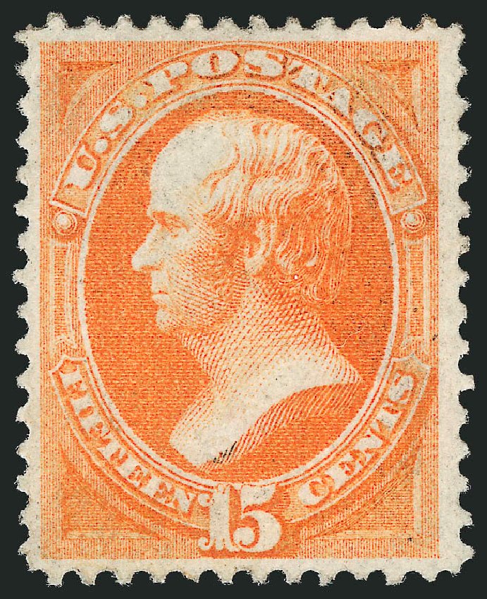 Price of US Stamp Scott #141 - 15c 1870 Webster Grill. Robert Siegel Auction Galleries, Dec 2009, Sale 982, Lot 5423