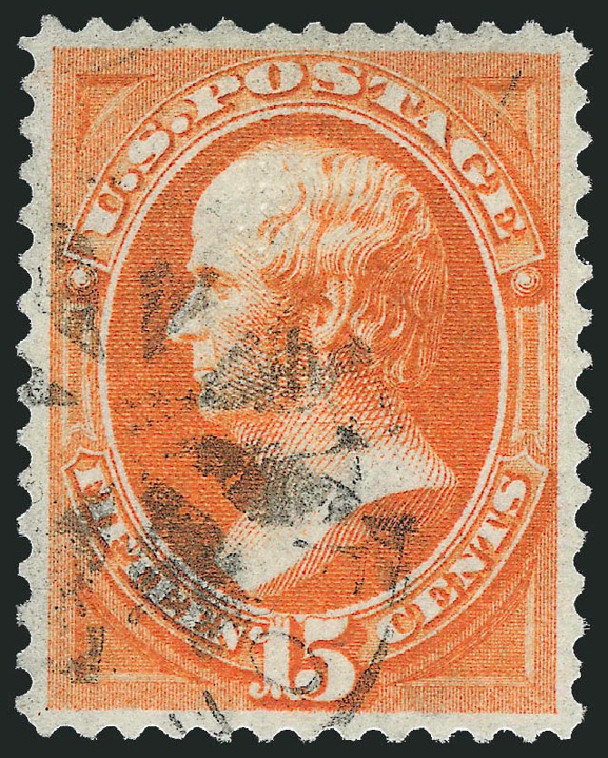 Costs of US Stamps Scott Catalog #141: 15c 1870 Webster Grill. Robert Siegel Auction Galleries, Oct 2010, Sale 997, Lot 5553
