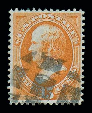Prices of US Stamp Scott Catalog #141 - 1870 15c Webster Grill. Matthew Bennett International, Dec 2007, Sale 325, Lot 1636