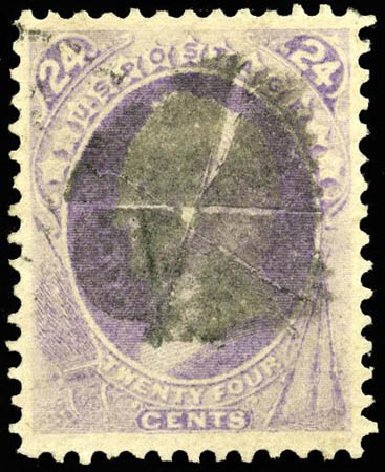 Price of US Stamps Scott 142 - 1870 24c Winfield Scott Grill. Matthew Bennett International, Apr 2008, Sale 326, Lot 148