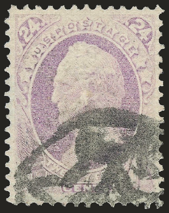 Cost of US Stamps Scott 142: 24c 1870 Winfield Scott Grill. Robert Siegel Auction Galleries, Oct 2008, Sale 963, Lot 740