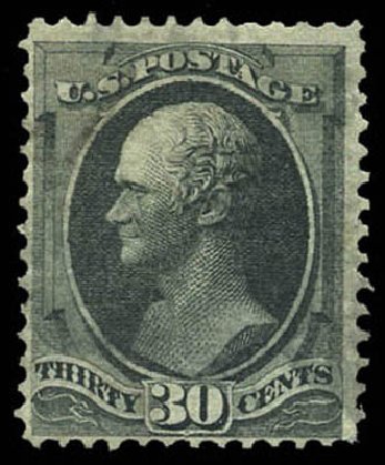 Prices of US Stamps Scott Catalog 143 - 30c 1870 Hamilton Grill. Matthew Bennett International, Mar 2011, Sale 337, Lot 2627