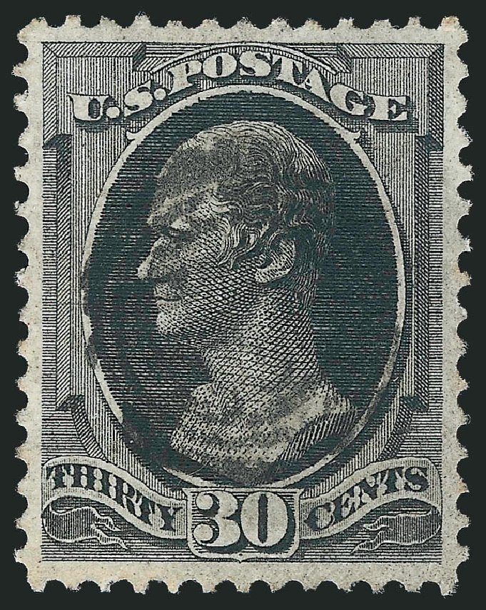 Prices of US Stamps Scott # 143: 30c 1870 Hamilton Grill. Robert Siegel Auction Galleries, Dec 2013, Sale 1062, Lot 358