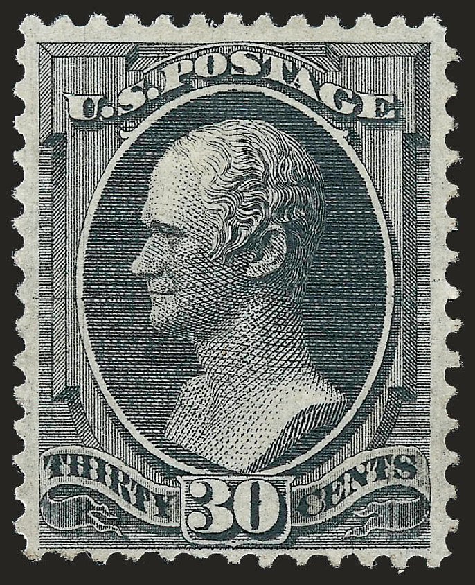 Costs of US Stamp Scott Cat. # 143: 1870 30c Hamilton Grill. Robert Siegel Auction Galleries, Dec 2009, Sale 982, Lot 5430