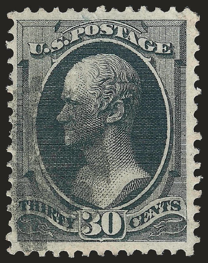 Price of US Stamps Scott Catalogue #143: 1870 30c Hamilton Grill. Robert Siegel Auction Galleries, Dec 2009, Sale 982, Lot 5431