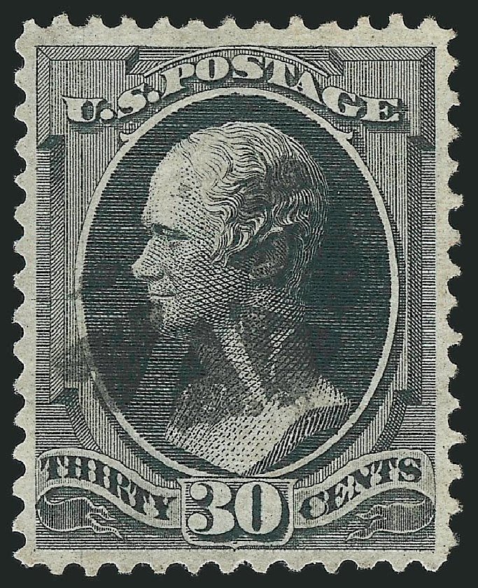 Cost of US Stamp Scott Cat. 143: 30c 1870 Hamilton Grill. Robert Siegel Auction Galleries, Jul 2013, Sale 1050, Lot 275