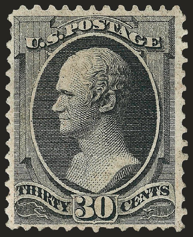 Costs of US Stamps Scott Cat. 143: 30c 1870 Hamilton Grill. Robert Siegel Auction Galleries, Sep 2008, Sale 962, Lot 2435