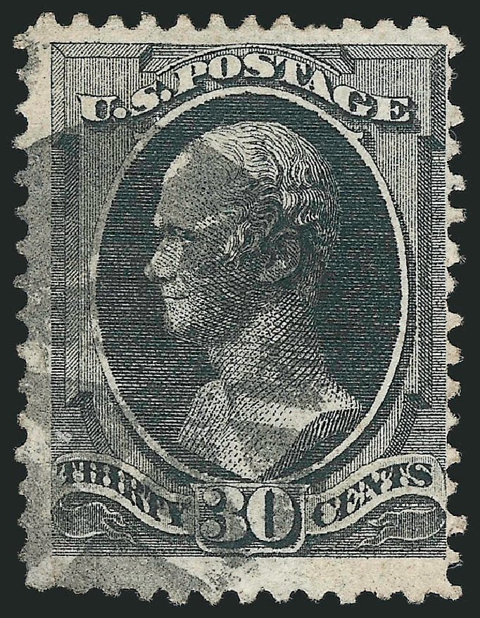Values of US Stamp Scott Cat. 143 - 1870 30c Hamilton Grill. Robert Siegel Auction Galleries, Sep 2009, Sale 976, Lot 1545