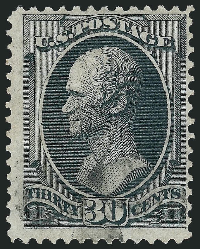 US Stamps Values Scott Cat. # 143 - 30c 1870 Hamilton Grill. Robert Siegel Auction Galleries, Oct 2010, Sale 997, Lot 5556