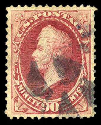 Costs of US Stamps Scott Catalogue # 144: 90c 1870 Perry Grill. Matthew Bennett International, Mar 2011, Sale 337, Lot 2630